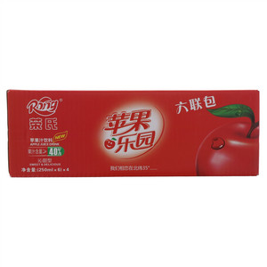 荣氏苹果乐园沁甜型苹果汁饮料（六联包）