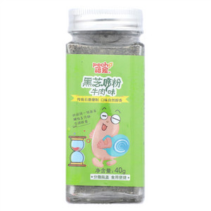 蓓宠牛肉味黑芝麻粉