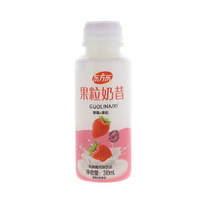 东方乐草莓+果粒果粒奶昔