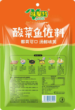 味聚特大片酸菜鱼佐料