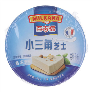 MILKANA百吉福香浓原味小三角组合