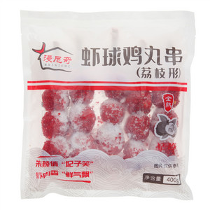 漫尼奇荔枝形虾球鸡丸串