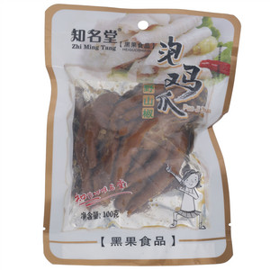 知名堂黑果食品野山椒泡鸡爪
