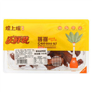 煌上煌匠鸭香辣卤鸭脚乐鲜装
