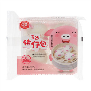 稻香诚制豆沙猪仔包