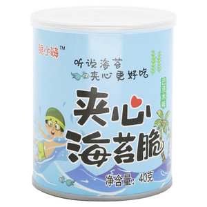 脆小嗨夹心海苔脆(巴旦木味)