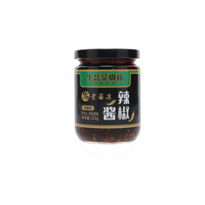 贵菇凉寻味系列生态茶树菇辣椒酱