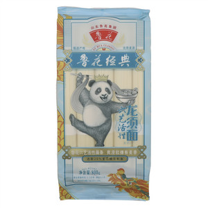 鲁花微发酵活性面条零添加龙须面条（熊猫）