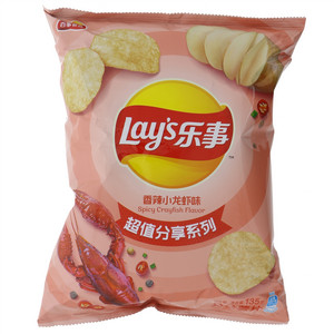 乐事 马铃薯片 香辣小龙虾味