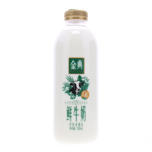 伊利金典巴氏杀菌乳鲜牛奶