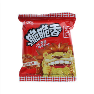 幸运脆脆香秘制牛排味(油炸膨化食品)