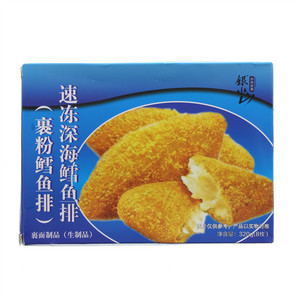 银水山速冻深海鳕鱼排（裹粉鳕鱼排）