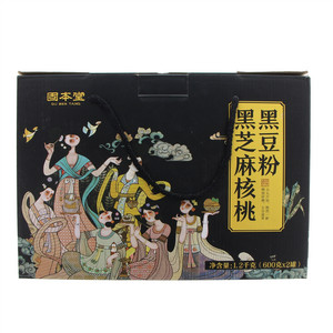固本堂黑芝麻核桃黑豆粉