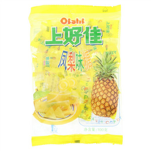 上好佳夏钻凤梨味硬糖
