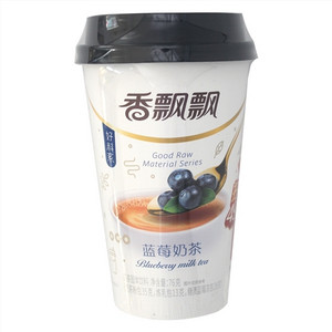 香飘飘蓝莓奶茶（奶茶固体饮料）76克单杯