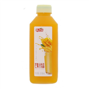 味之园芒果汁饮品518ml