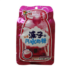 流口水草莓味汽水奶糖