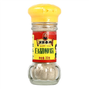 瓶装白胡椒粉
