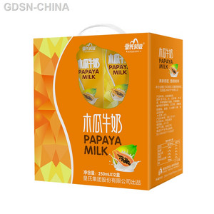 皇氏乳业木瓜牛奶