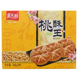 嘉士利桃酥王原味酥性饼干