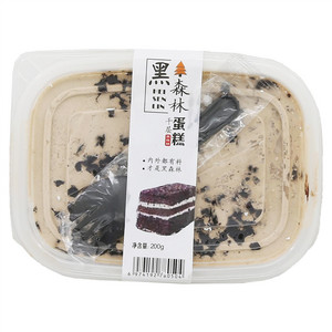 合园慕丝黑森林空气盒子千层蛋糕