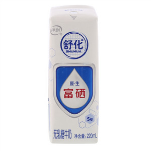 伊利舒化富硒无乳糖牛奶