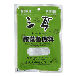 三耳酸菜鱼底料