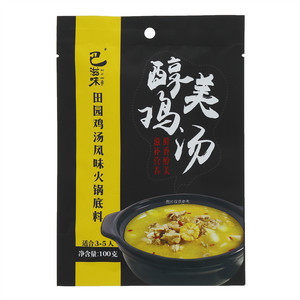 巴滋味田园鸡汤风味火锅底料
