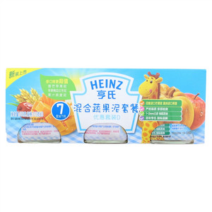 亨氏混合蔬果泥套餐 优惠套装D