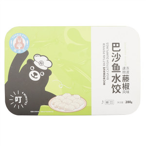 福迪宝速冻微波藤椒风味巴沙鱼水饺(熟制品)