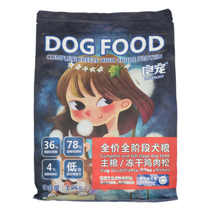 良宠主粮/冻干鸡肉松全价全阶段犬粮