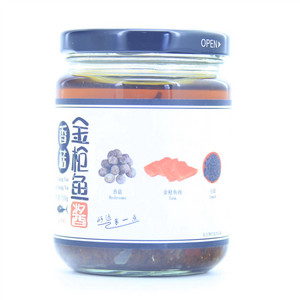 好运多香菇金枪鱼酱（五香味）