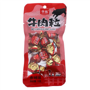 华栋香辣味牛肉粒