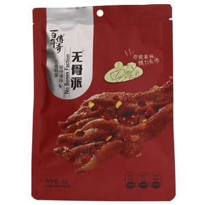 百年传奇无骨派碳烤爆辣无骨鸭掌