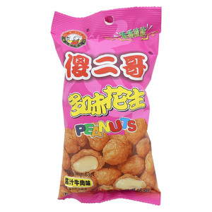 傻二哥多味花生（酱汁牛肉味）