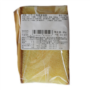 王子三角蜂蜜蛋糕