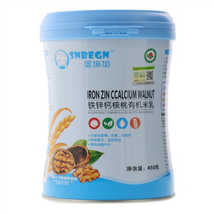 圣培加铁锌钙核桃有机米乳