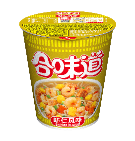 合味道标准杯虾仁风味杯面