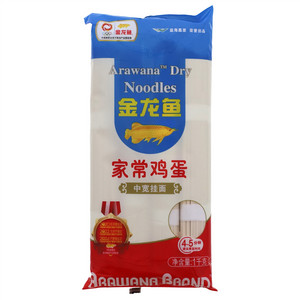金龙鱼家常鸡蛋中宽挂面