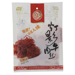 精影巴国馋香辣味灯影牛肉丝