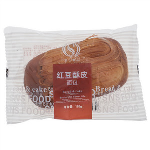 圣士食品红豆酥皮面包