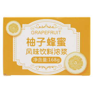 纯品壹惠柚子蜂蜜风味饮料浓浆