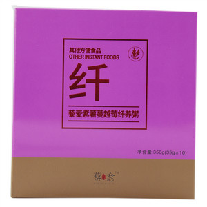 藜麦紫薯蔓越莓纤养粥（其他方便食品）
