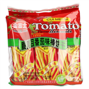 金富士脆美司番茄味棒饼干
