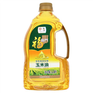 福临门黄金产地非转基因压榨玉米油（1.8L）