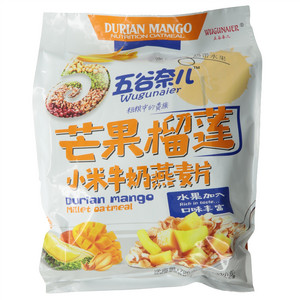 芒果榴莲小米牛奶燕麦片