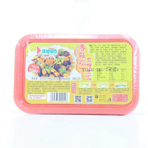 得益绿色香辣鸡丁方便米饭