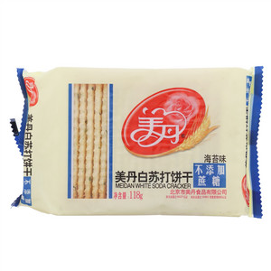 美丹海苔味白苏打饼干