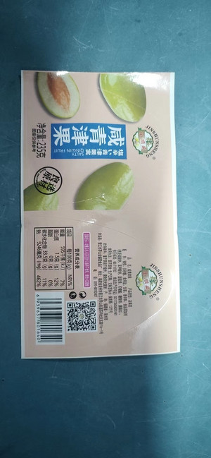 金顺盛咸青津果