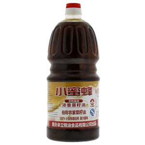小蜜蜂非转基因浓香菜籽油